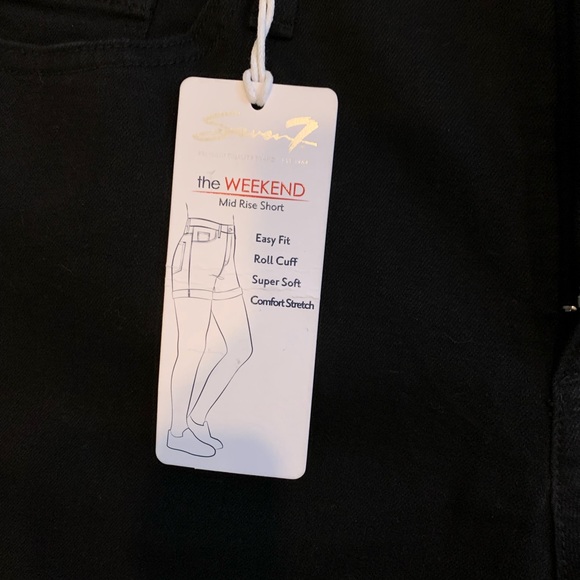 NWT Seven the Weekend Mid Rise Short - Picture 4 of 5
